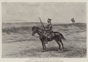 Vedetas da cavalaria japonesa